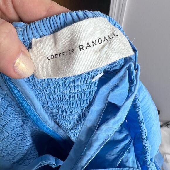 Loeffler Randall Yael Cornflower Gathered-Bodice Dress
Size 12 - Picture 8 of 9